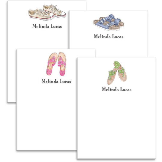 Never Enough Shoes Mini Notepad Set